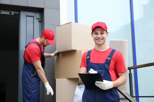 Waste separation and responsible disposal items during a removal
