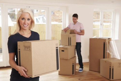 Furniture transport and loading support for a local move