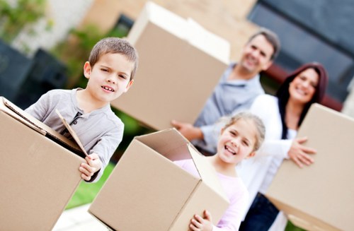 Storage and moving logistics for a removals project in France
