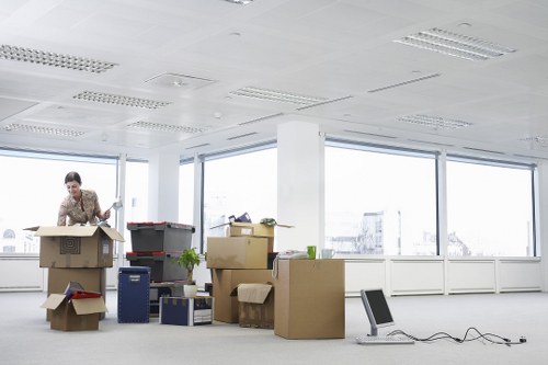 Van-based removals support for tight access areas in France