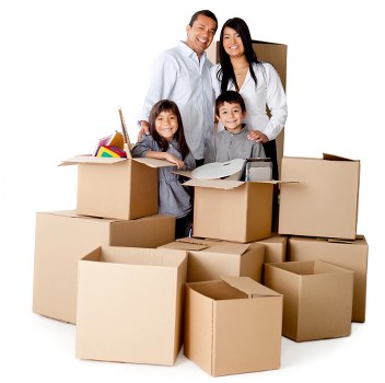Local removalists assisting with a residential move across France